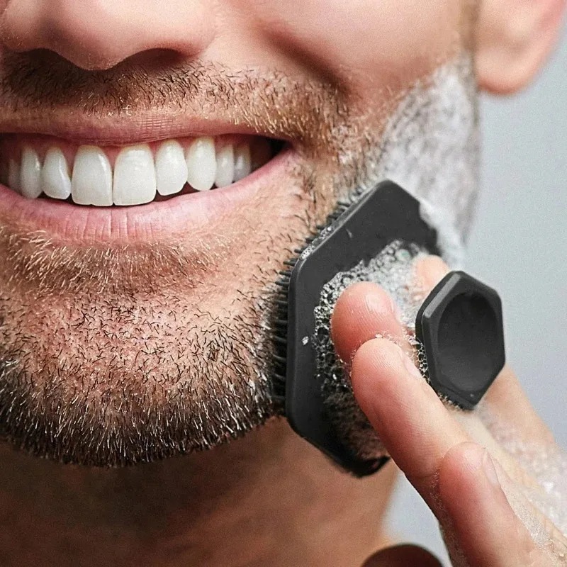 Silicone Face Scrubber Electric - 1 Silicone Facial Cleaning Brush Scrubber