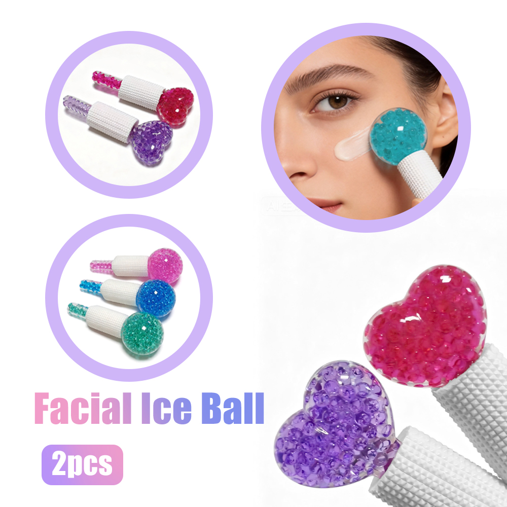 Face Ice Roller Puffiness - 2PCS Ice Roller Balls for Face
