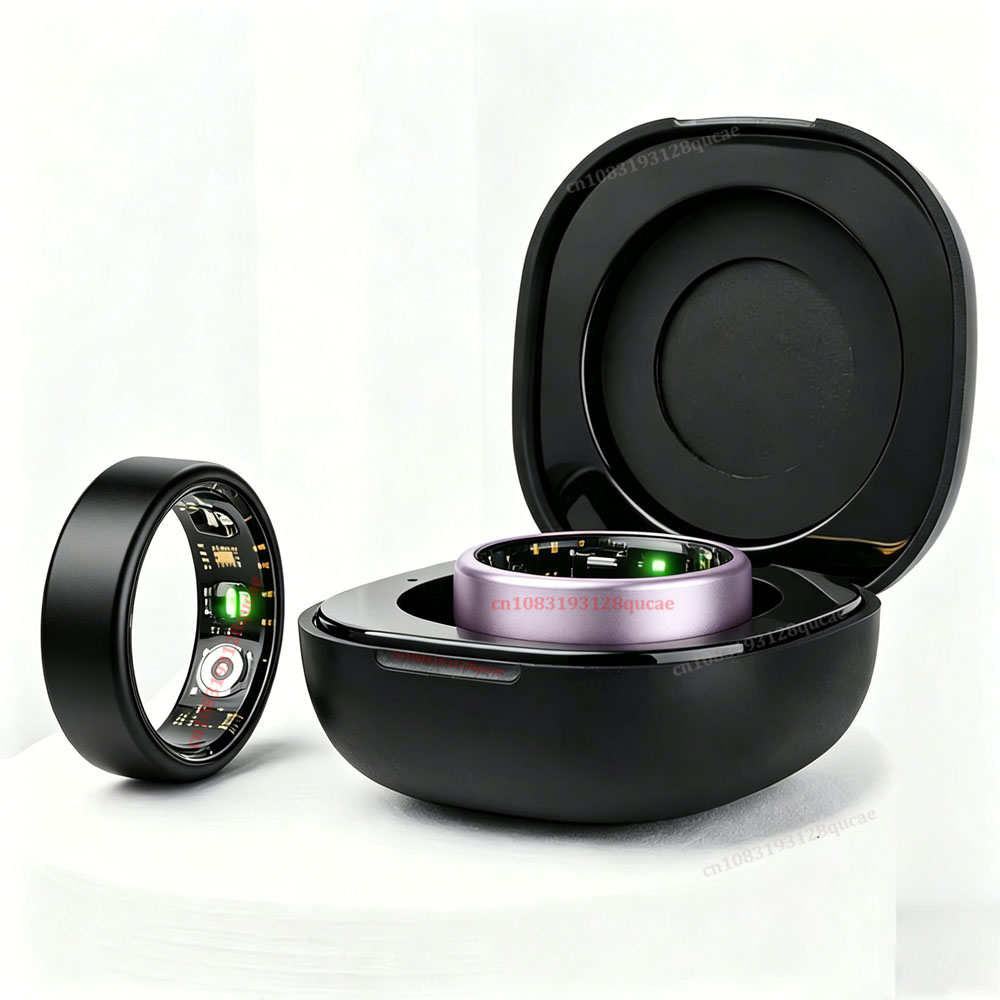 Health Monitors - R10 Smart Ring with Charging Case