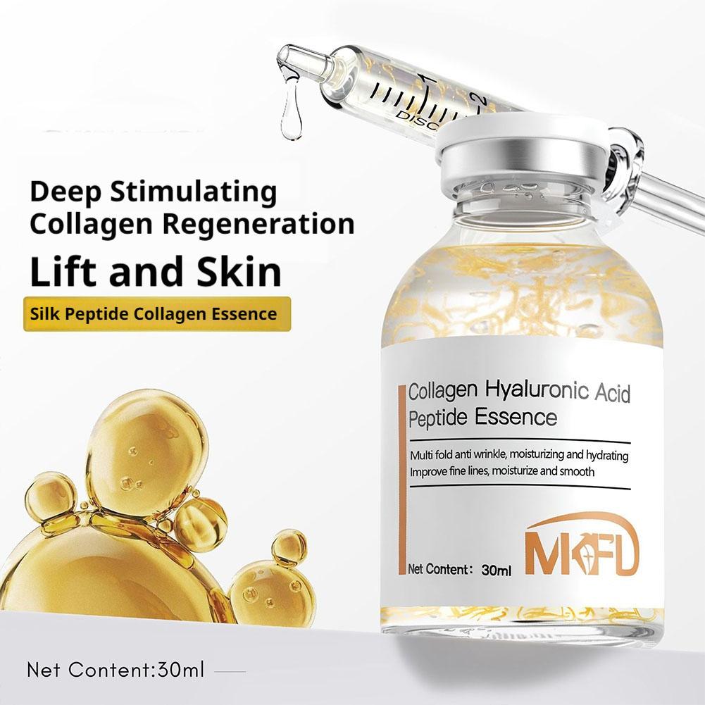 Hyaluronic Acid Facial Serum - Collagen Hyaluronic Acid Peptide Face Serum