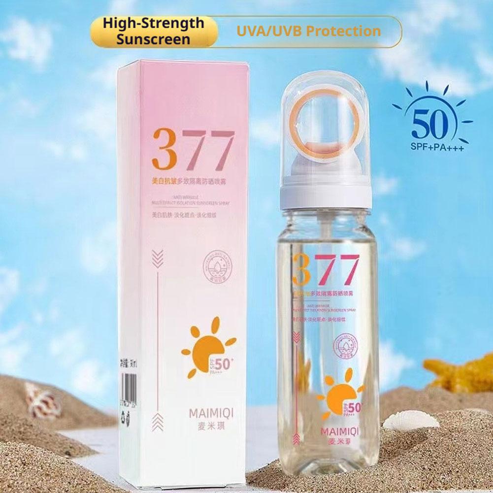 MAIMIQI 90g 377 Whitening Suns - Spf 50 Waterproof Sunscreen ulasan dan harga