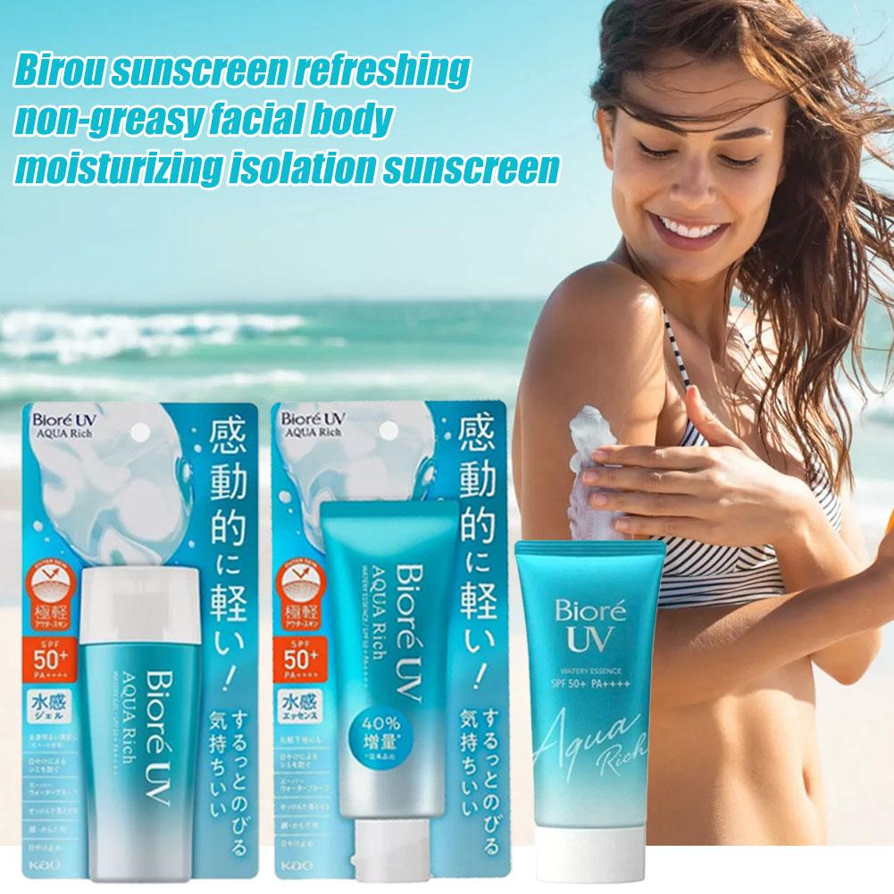 Japanese Biore UV Isolation Su - Spf 50 Waterproof Sunscreen ulasan dan harga