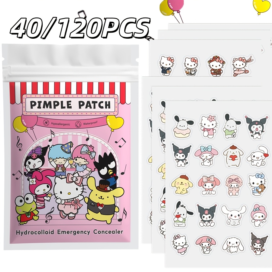 40/120PCS Hello Kitty acne pat - Skincare ulasan dan harga
