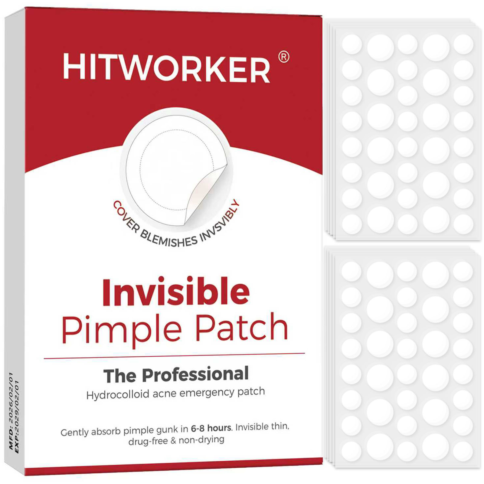 36/360 Pieces Hydrocolloid Acn - Hydrocolloid Pimple Patch ulasan dan harga