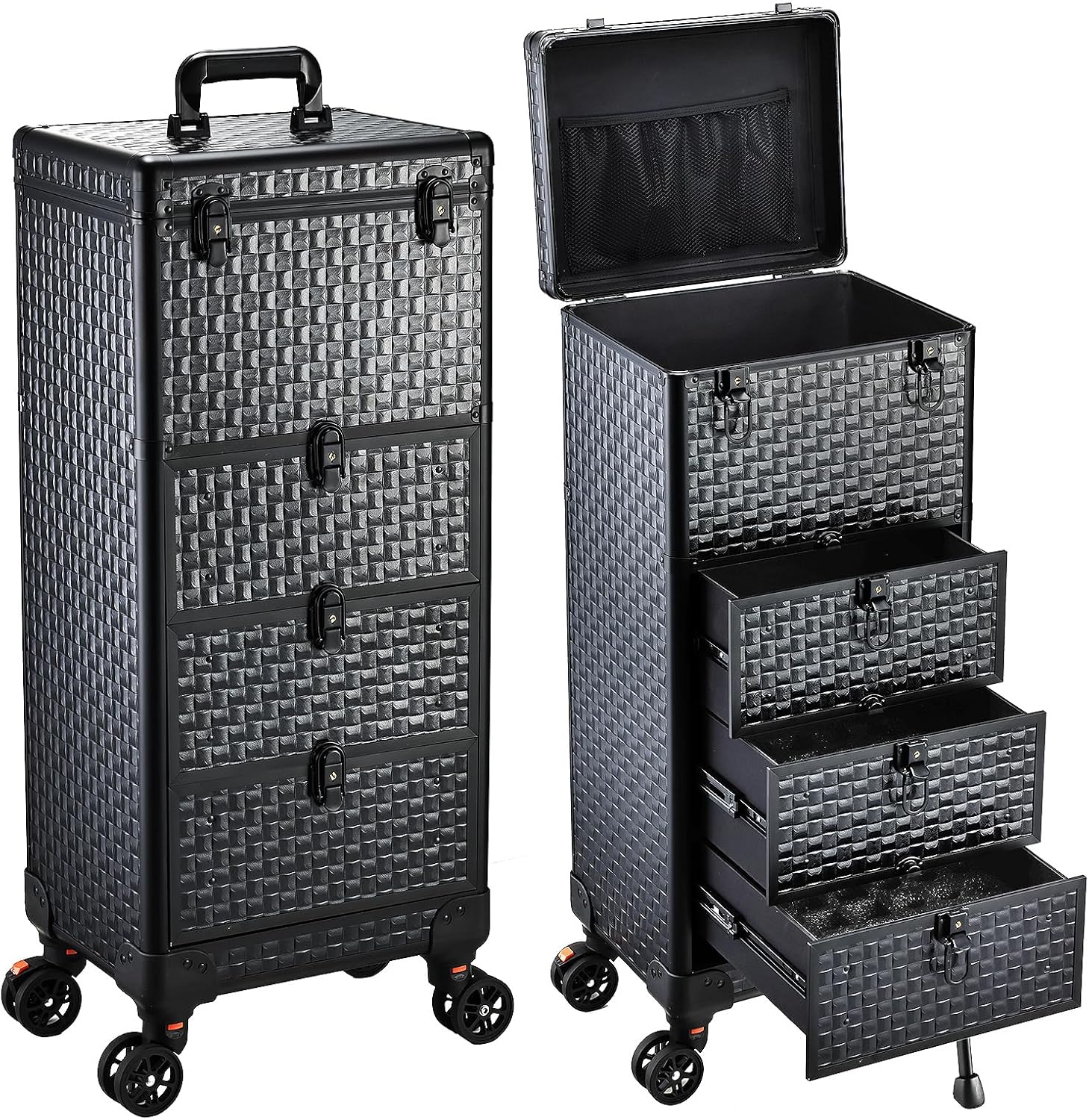 Rolling Salon Cart with 3 Draw - Makeup ulasan dan harga