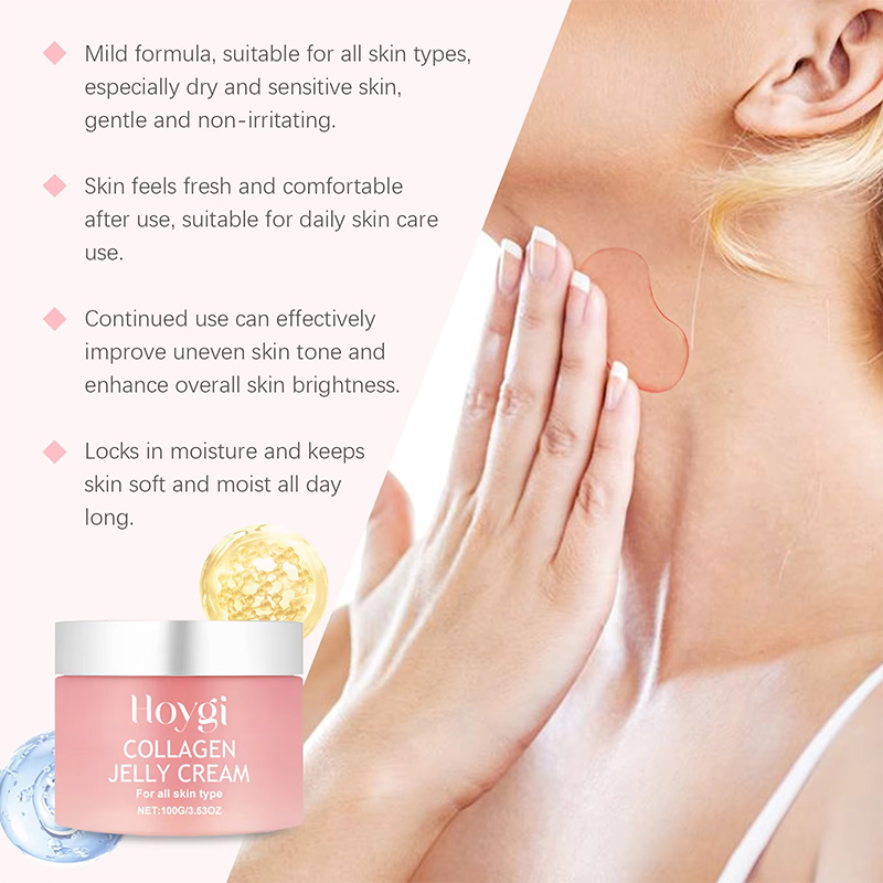 100g Jelly Face Cream Collagen - Niacinamide Pore Shrinking Essence ulasan dan harga