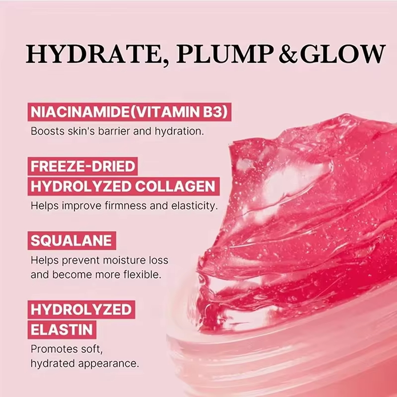100g Jelly Face Cream Collagen - Niacinamide Pore Shrinking Essence ulasan dan harga