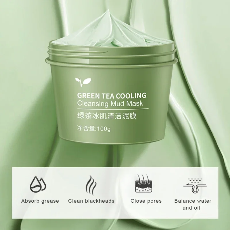 Green Tea Clay Mask Deep Clean - Green Tea Cleansing Clay Mask ulasan dan harga