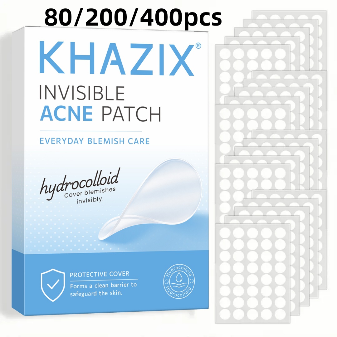 KHAZIX 80/200/400PCS Hydrocoll - Hydrocolloid Pimple Patch ulasan dan harga