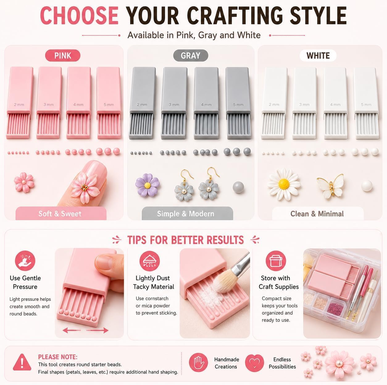 4PCS 3D Print Clay Gel Ball Ma - Nail Art ulasan dan harga