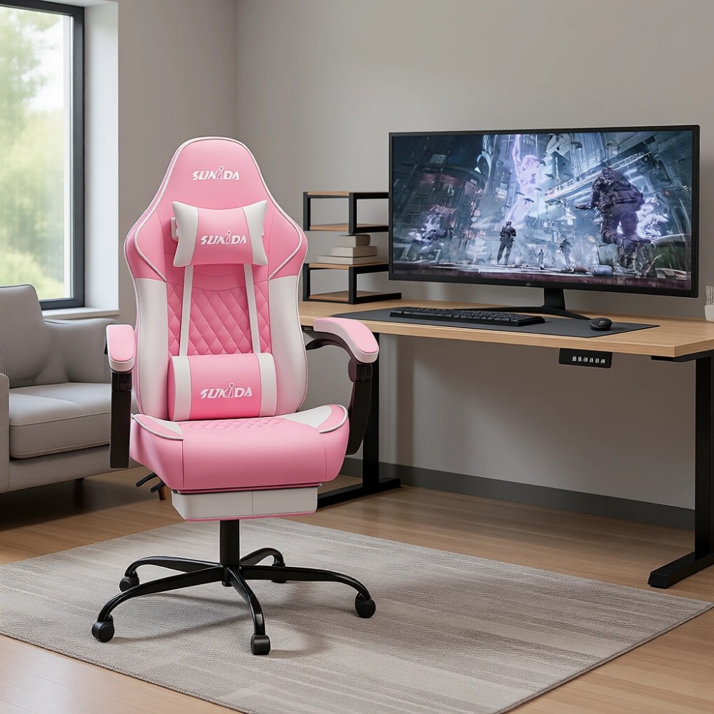 Ergonomic Gaming Chairs for Ad - Massage ulasan dan harga