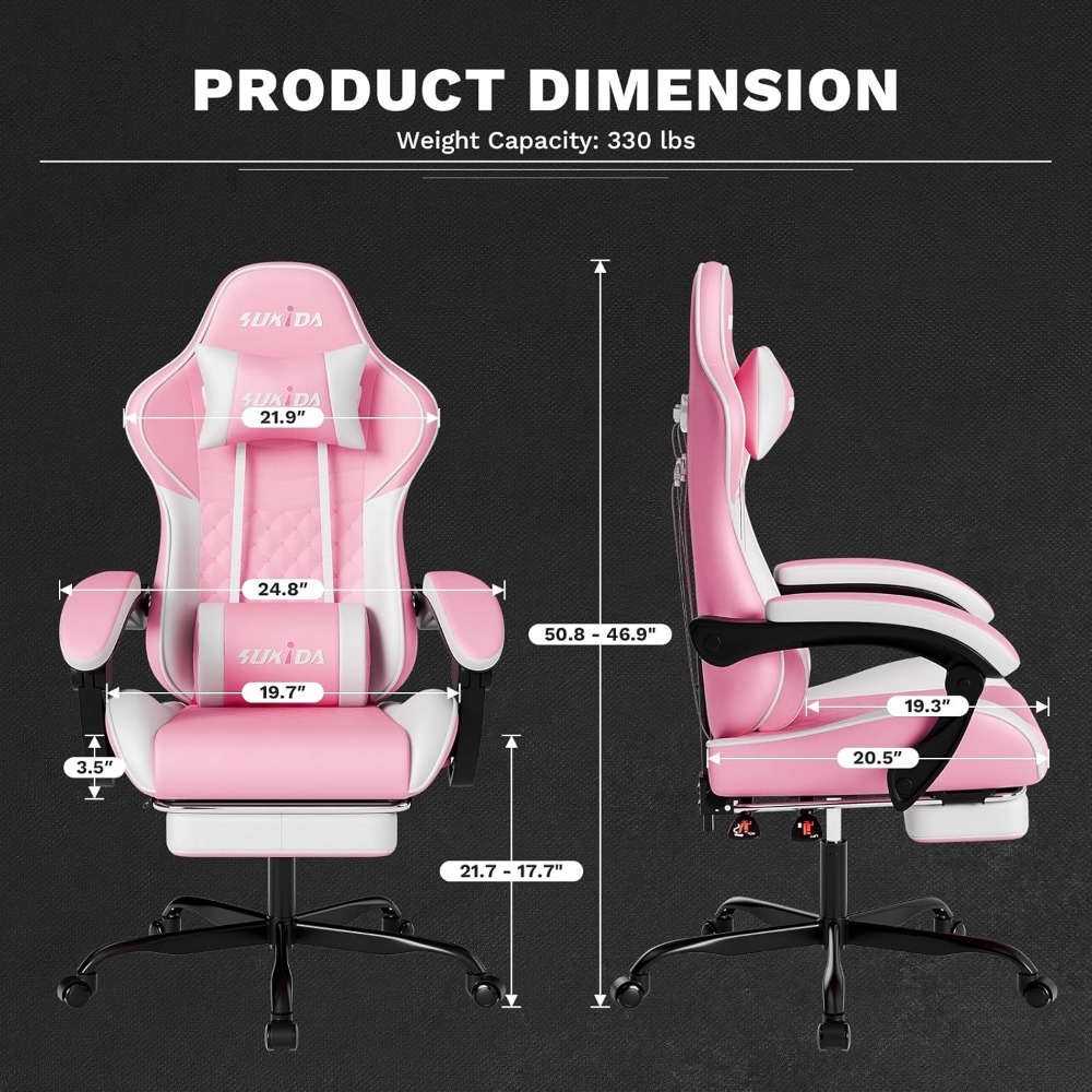 Ergonomic Gaming Chairs for Ad - Massage ulasan dan harga