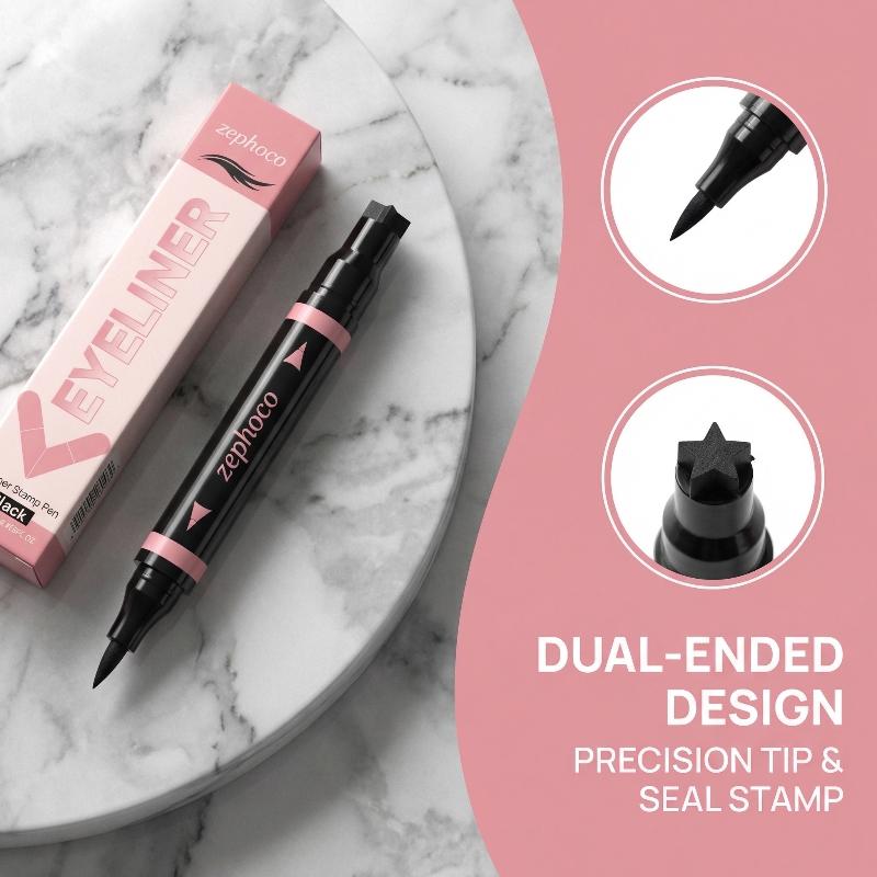 Black Brown Integrated Eyeline - Waterproof Liquid Eyeliner Pen ulasan dan harga