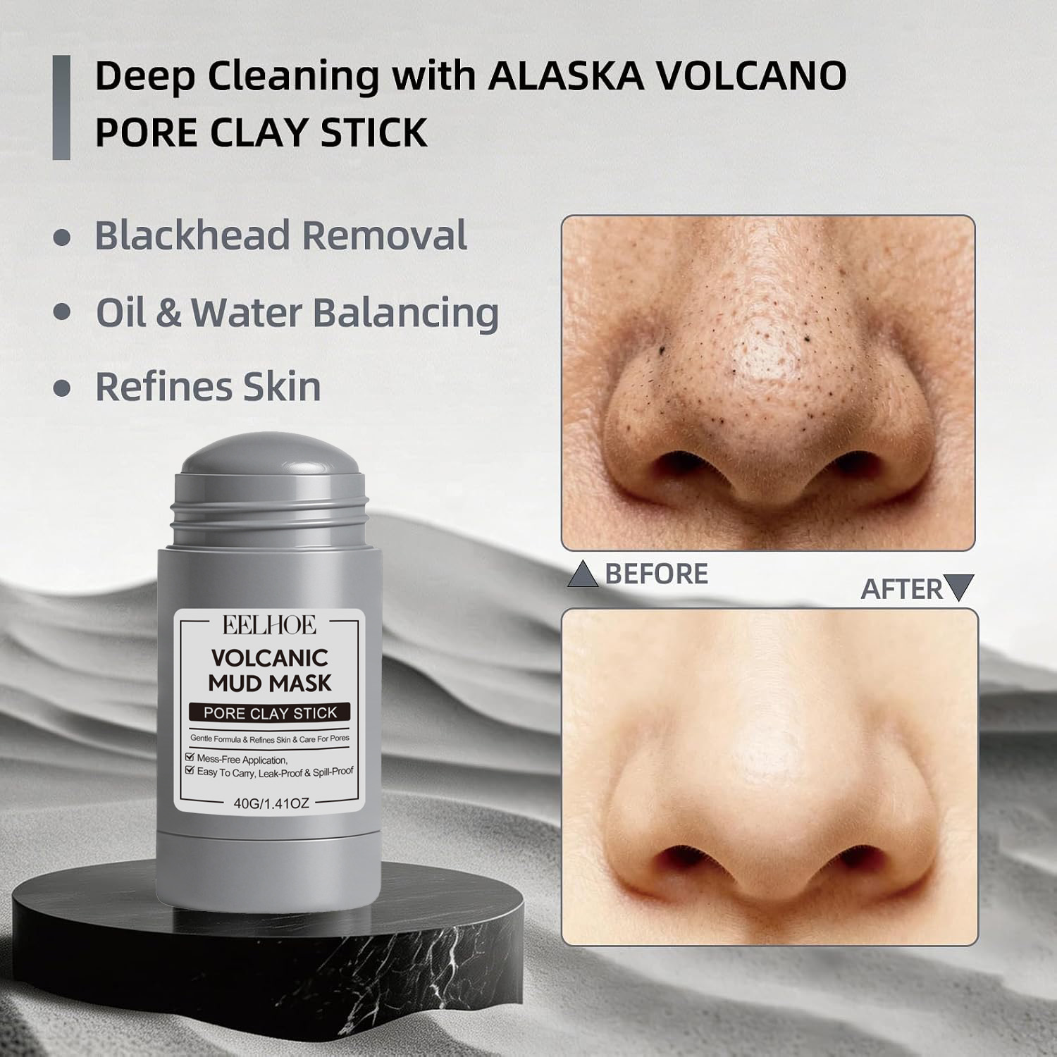 Alaska Volcano & Green Tea Dee - Green Tea Cleansing Clay Mask ulasan dan harga