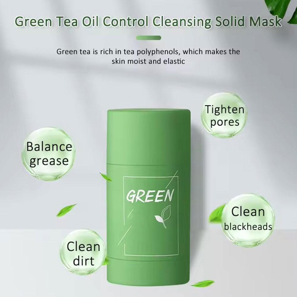1/3PCS Green Tea Clay Stick Fo - Green Tea Cleansing Clay Mask ulasan dan harga