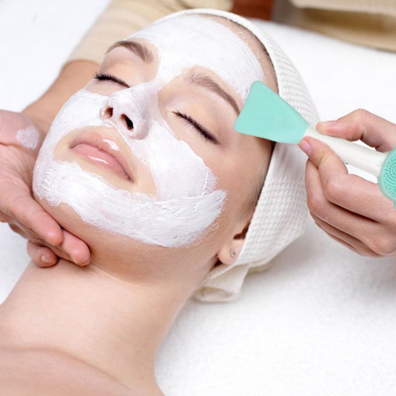 1PC Multi-purpose Cleansing Br - Silicone Face Scrubber Electric ulasan dan harga