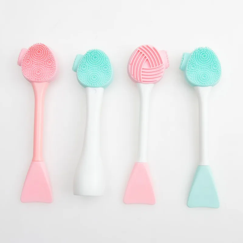 1PC Multi-purpose Cleansing Br - Silicone Face Scrubber Electric ulasan dan harga