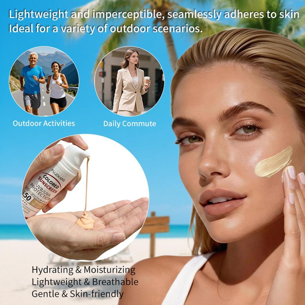 Multi Tone Tinted Sun Cream SP - Spf 50 Waterproof Sunscreen ulasan dan harga
