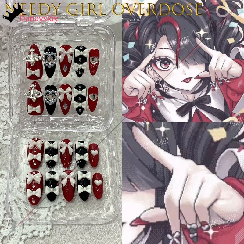 YiNuo*/Needy Girl Overdose Jir - Nail Art ulasan dan harga