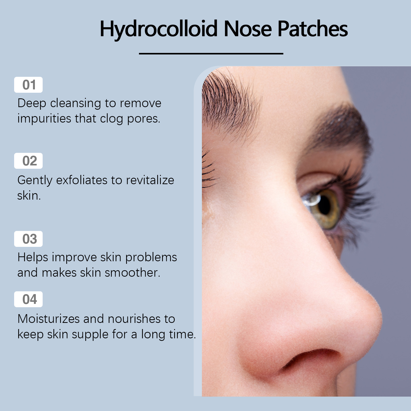 Salicylic Acid Nose Pore Strip - Salicylic Acid Blackhead Remover ulasan dan harga