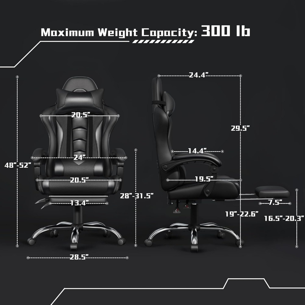 Comfortable PU Leather Gaming  - Massage ulasan dan harga