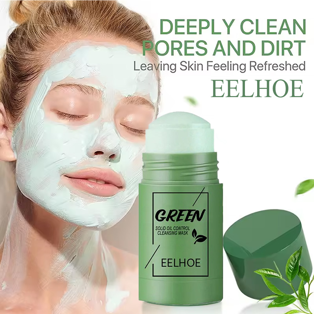 1~5PCS Green Tea Clay Stick Fo - Green Tea Cleansing Clay Mask ulasan dan harga