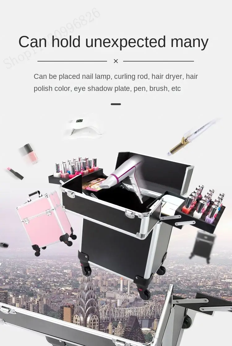 Large-capacity Professional Ma - Makeup ulasan dan harga