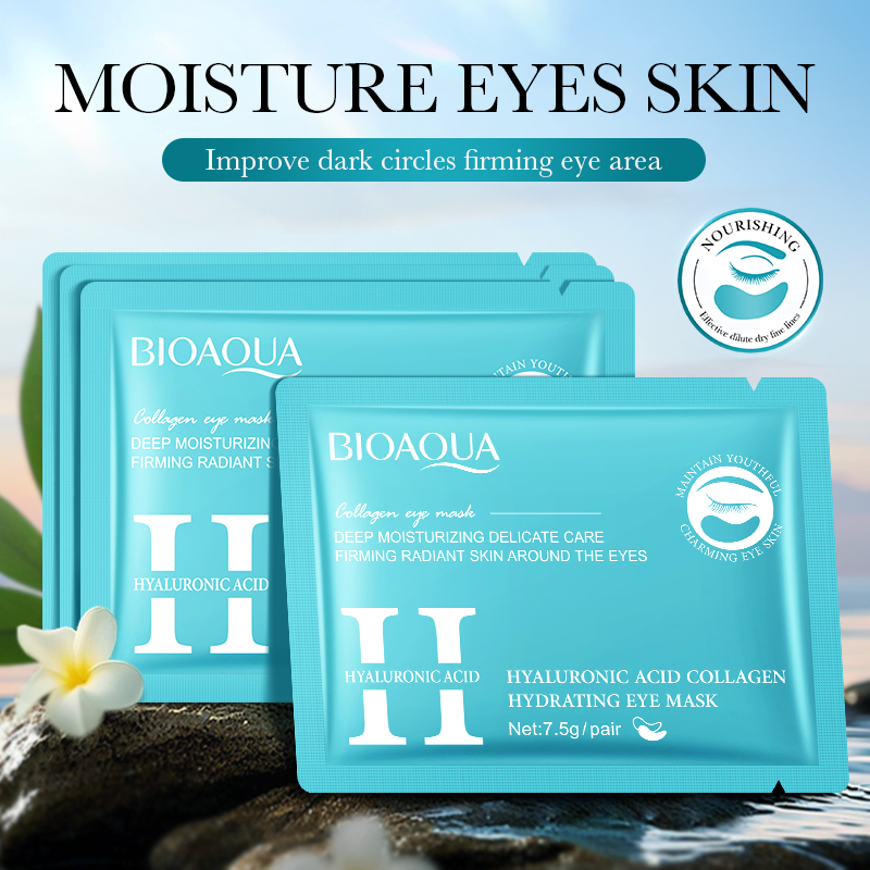 BIOAQUA Retinol Crystal Collag - Collagen Under Eye Patches ulasan dan harga