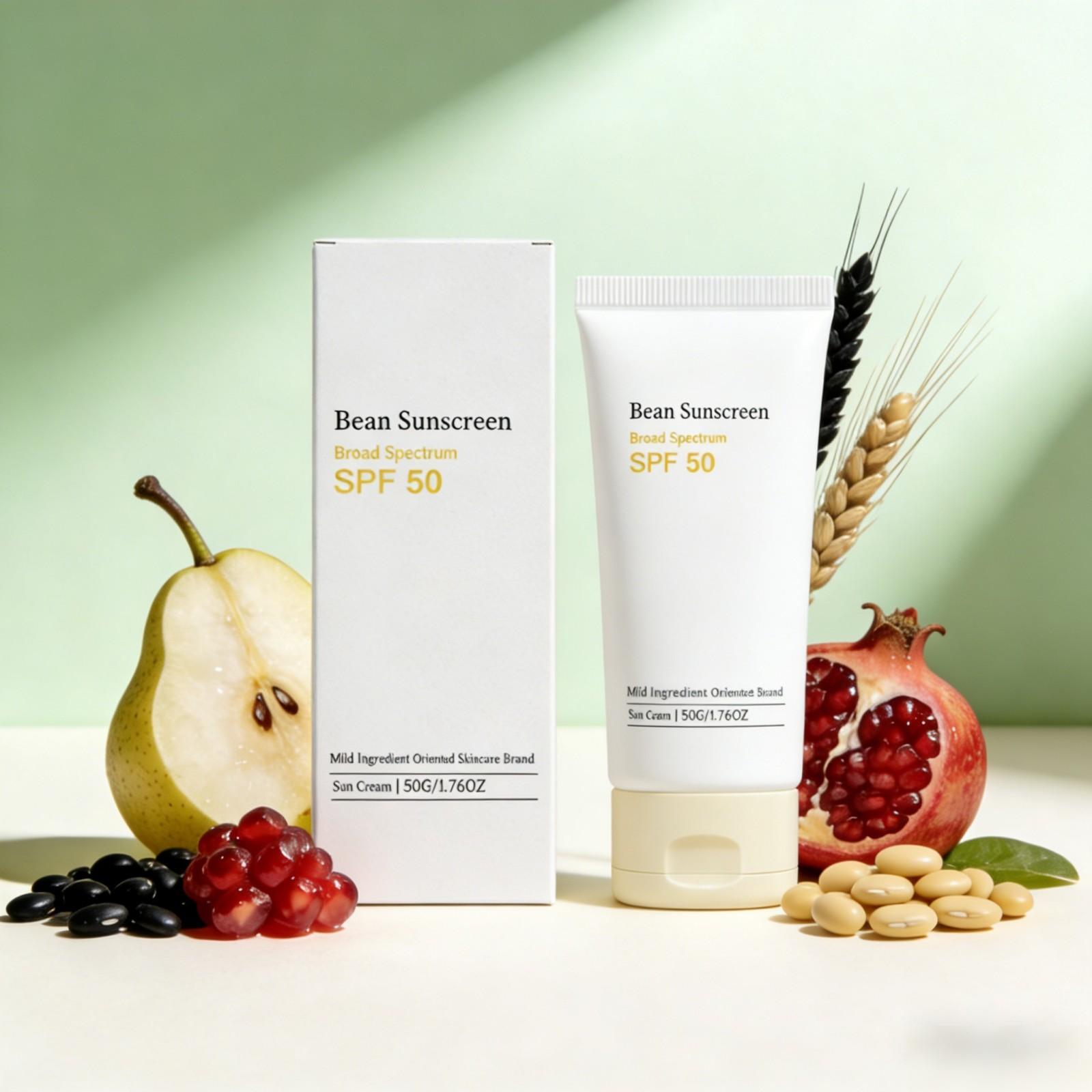 Bean Korean Sunscreen Spf 50 A - Spf 50 Waterproof Sunscreen ulasan dan harga