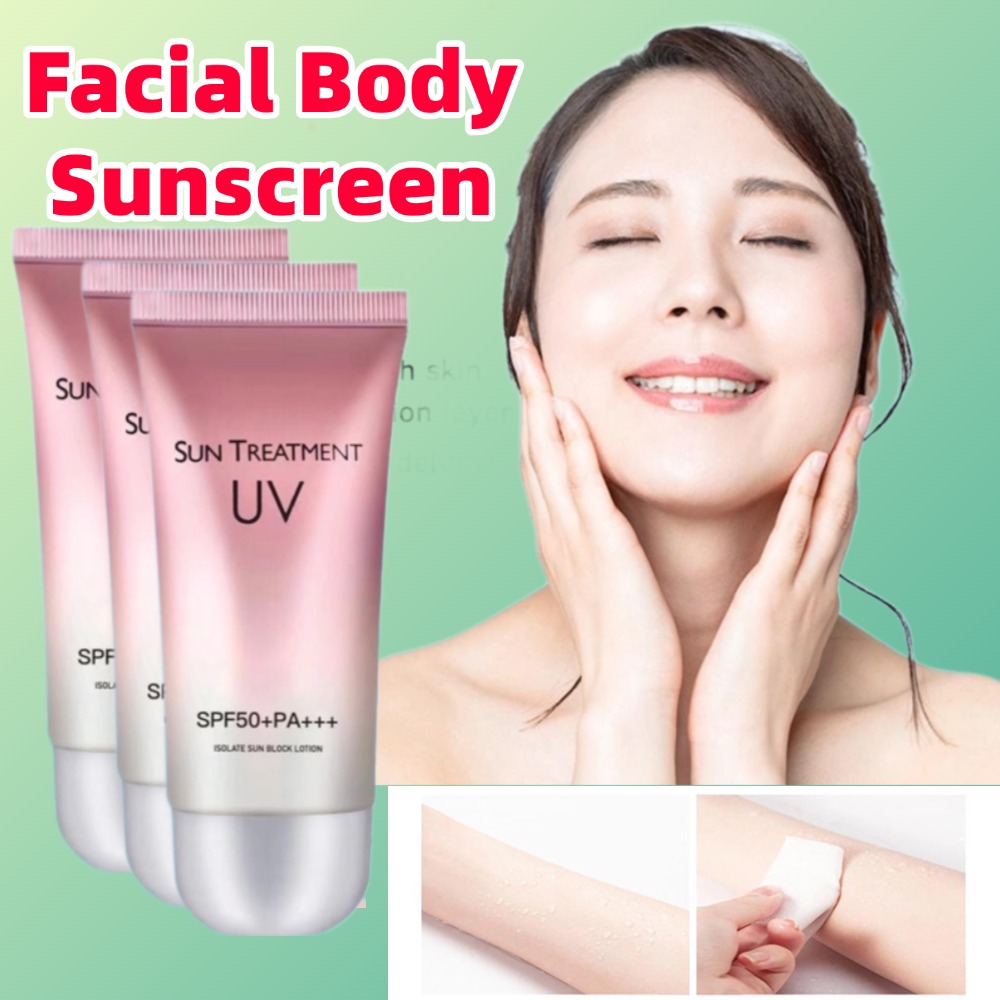 60ml Waterproof Facial Body Su - Spf 50 Waterproof Sunscreen ulasan dan harga
