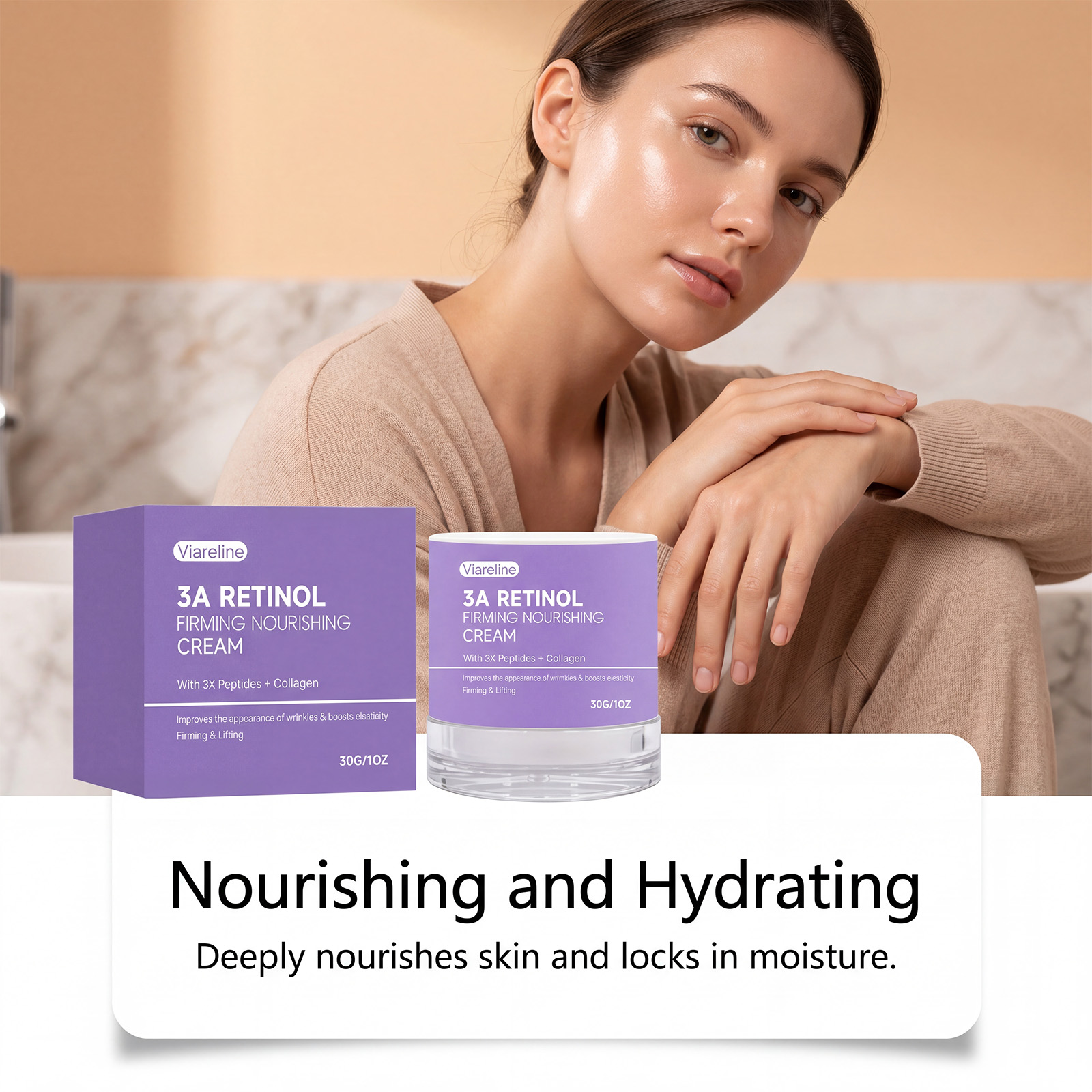 3A Retinol Anti-Wrinkle Nouris - Retinol Anti Wrinkle Cream ulasan dan harga