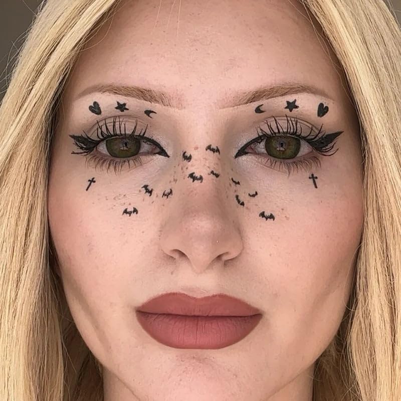 Halloween Dual-Ended Stamp Eye - Waterproof Liquid Eyeliner Pen ulasan dan harga