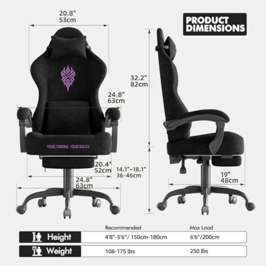 Gaming Chairs for Video Gamers - Massage ulasan dan harga