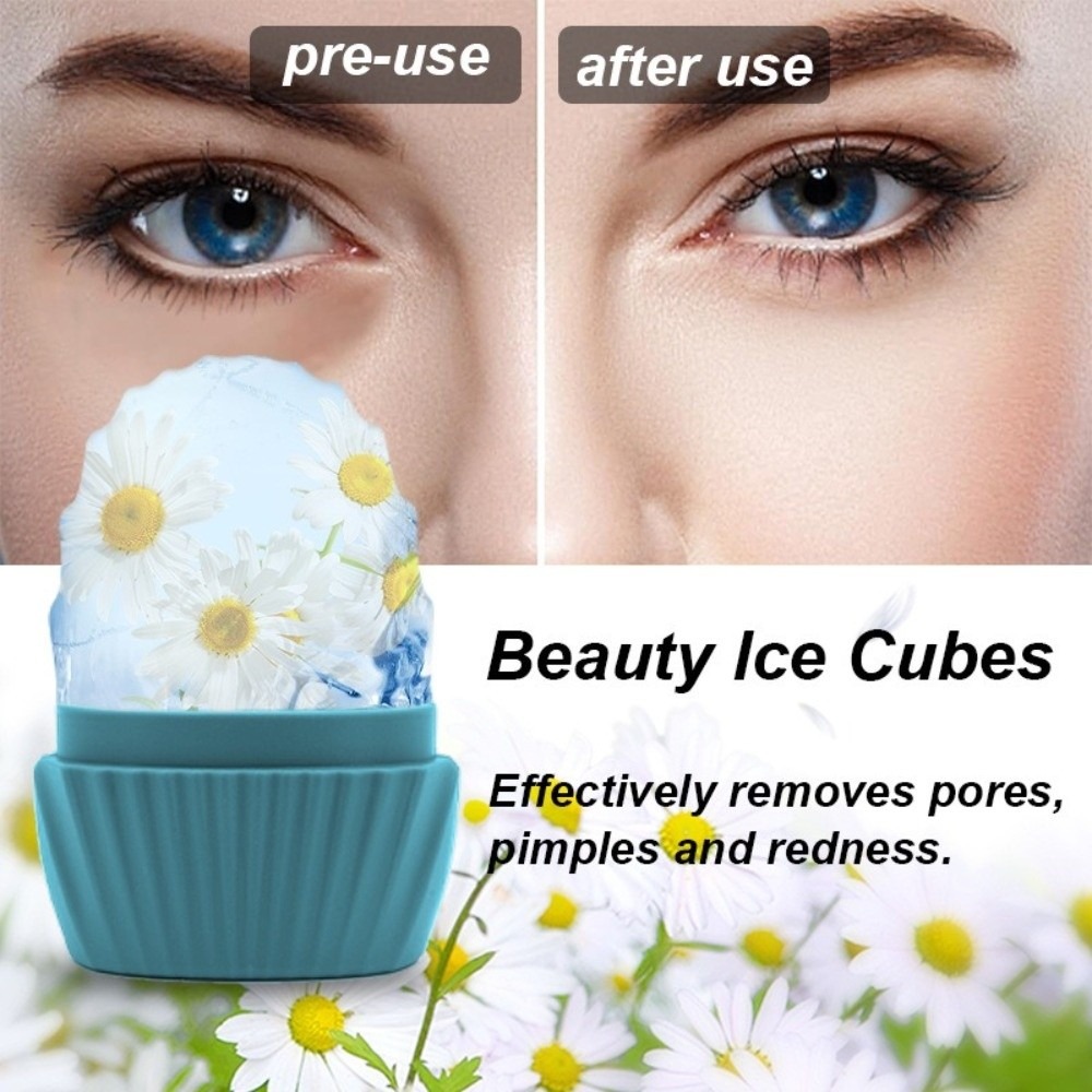 Silicone Ice Face Roller Cooli - Face Ice Roller Puffiness ulasan dan harga