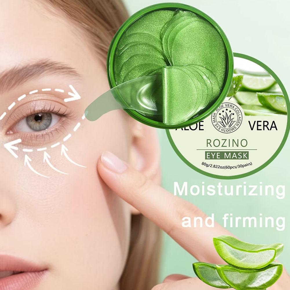 60pcs Aloe Vera Collagen Eye M - Collagen Under Eye Patches ulasan dan harga