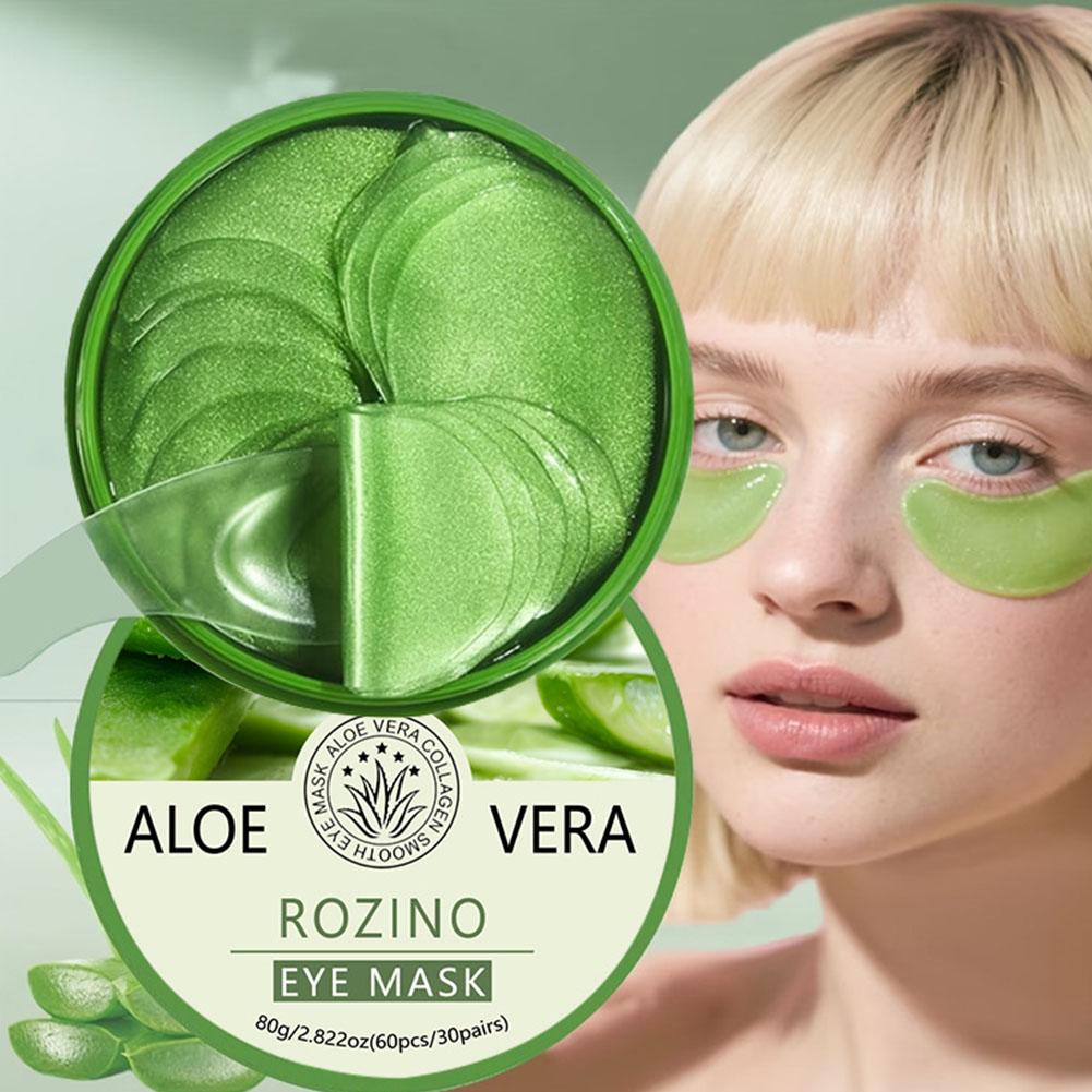 60pcs Aloe Vera Collagen Eye M - Collagen Under Eye Patches ulasan dan harga