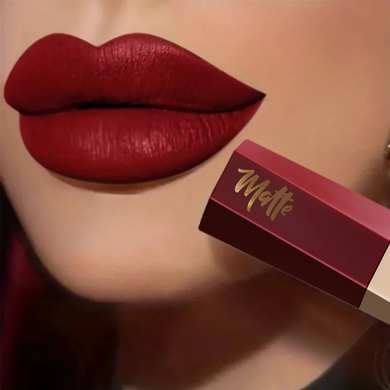 1pcs Waterproof Matte Velvet L - Matte Velvet Lip Tint Long Lasting ulasan dan harga