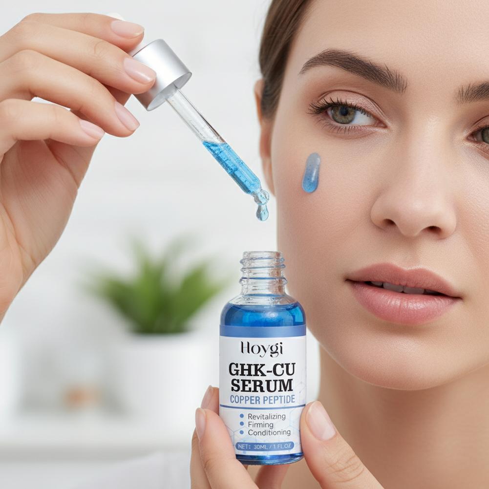 GHK-Cu Copper Peptide Serum Fa - Hyaluronic Acid Facial Serum ulasan dan harga