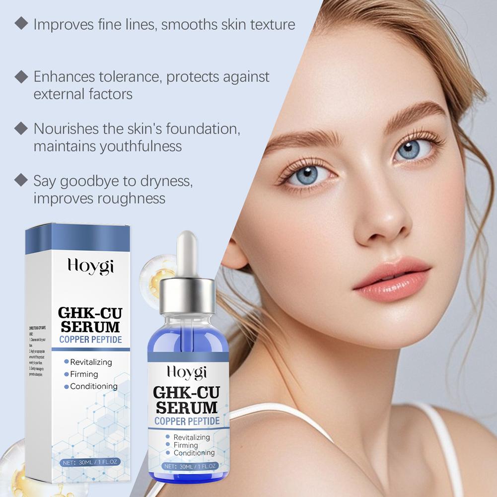 GHK-Cu Copper Peptide Serum Fa - Hyaluronic Acid Facial Serum ulasan dan harga