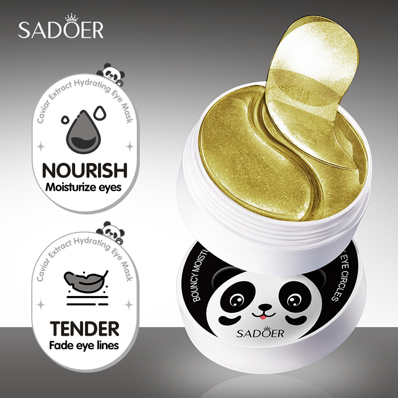 60pcs SADOER Crystal Collagen  - Collagen Under Eye Patches ulasan dan harga