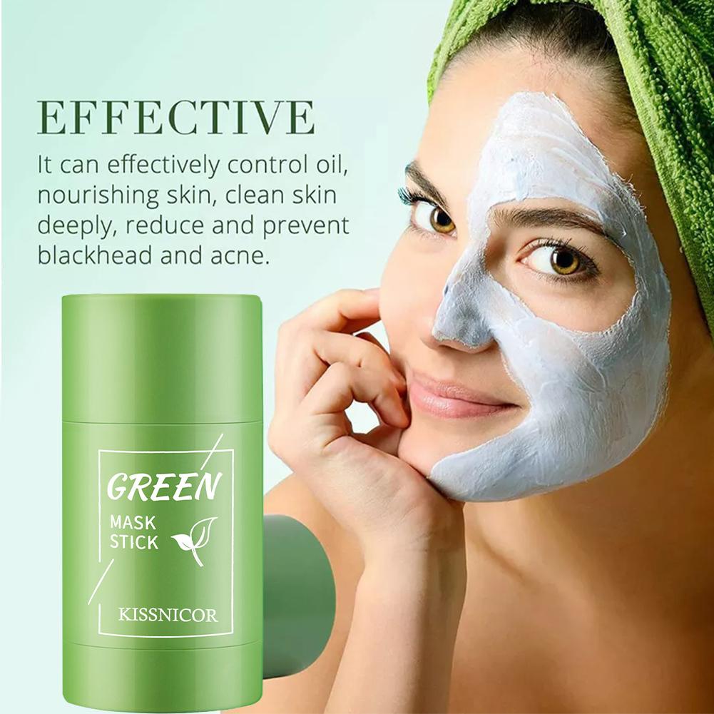 Green Tea Mask Stick for Face, - Green Tea Cleansing Clay Mask ulasan dan harga