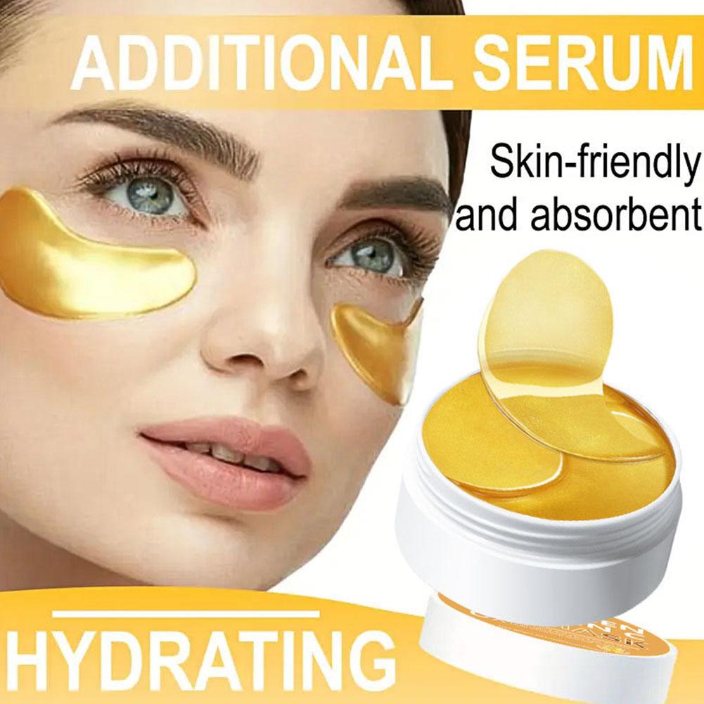 Collagen Vitamin Eye Mask 60pc - Collagen Under Eye Patches ulasan dan harga
