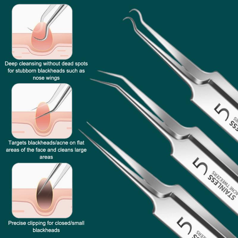 7/8Pcs Blackhead Remover Kit P - Skincare ulasan dan harga