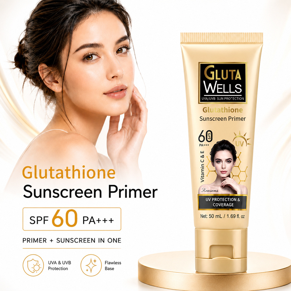 Whitening Sunscreen Face Care  - Spf 50 Waterproof Sunscreen ulasan dan harga