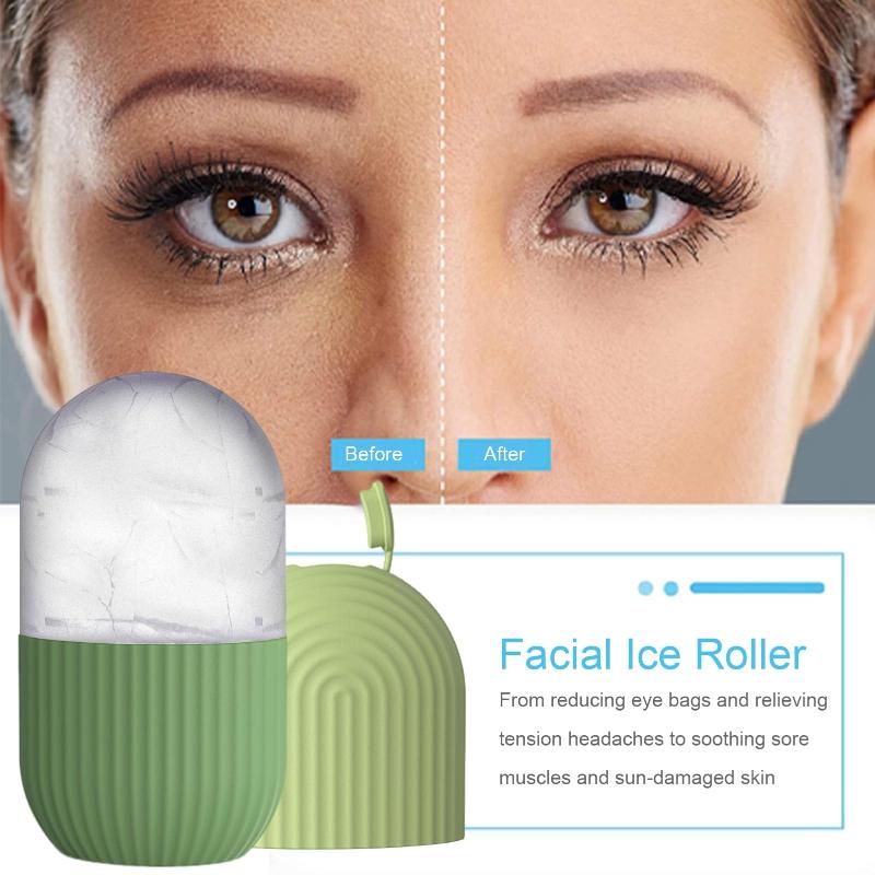 New·Face Ice Roller Silicone B - Face Ice Roller Puffiness ulasan dan harga
