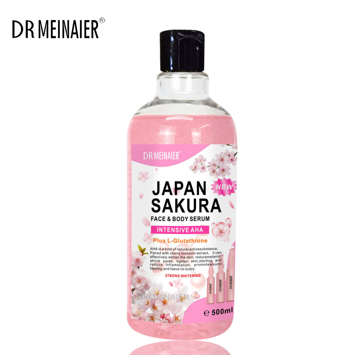 500ml Japan Sakura Face Body S - Niacinamide Pore Shrinking Essence ulasan dan harga