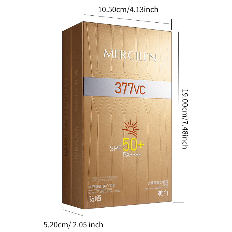 Mercilen Sunscreen 30g, Moistu - Spf 50 Waterproof Sunscreen ulasan dan harga