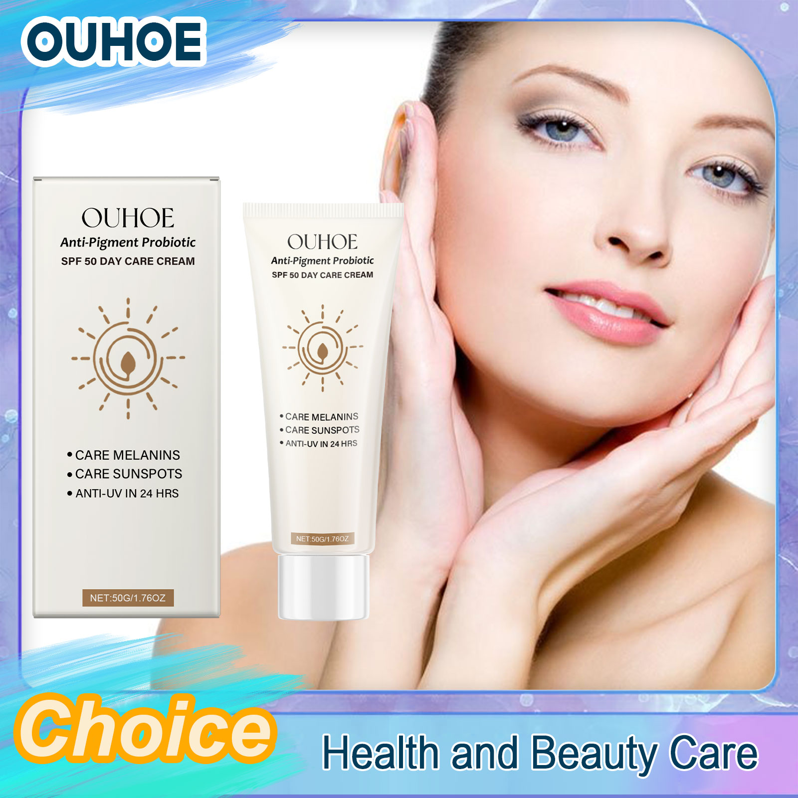 SPF50 Sunscreen Defensing Ultr - Spf 50 Waterproof Sunscreen ulasan dan harga