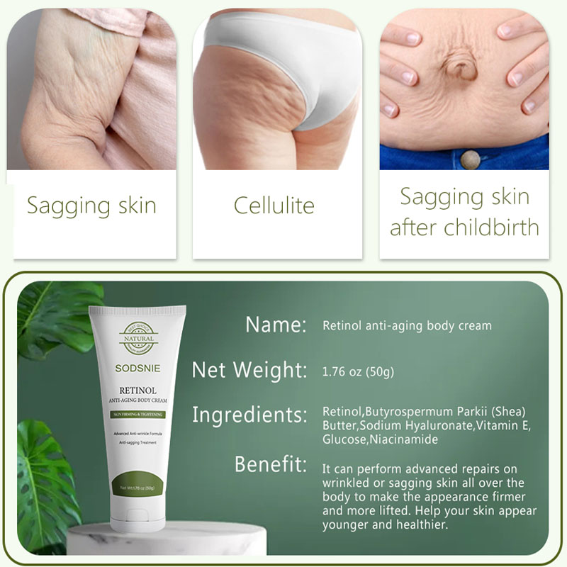 Retinol Anti Cellulite Body Cr - Retinol Anti Wrinkle Cream ulasan dan harga