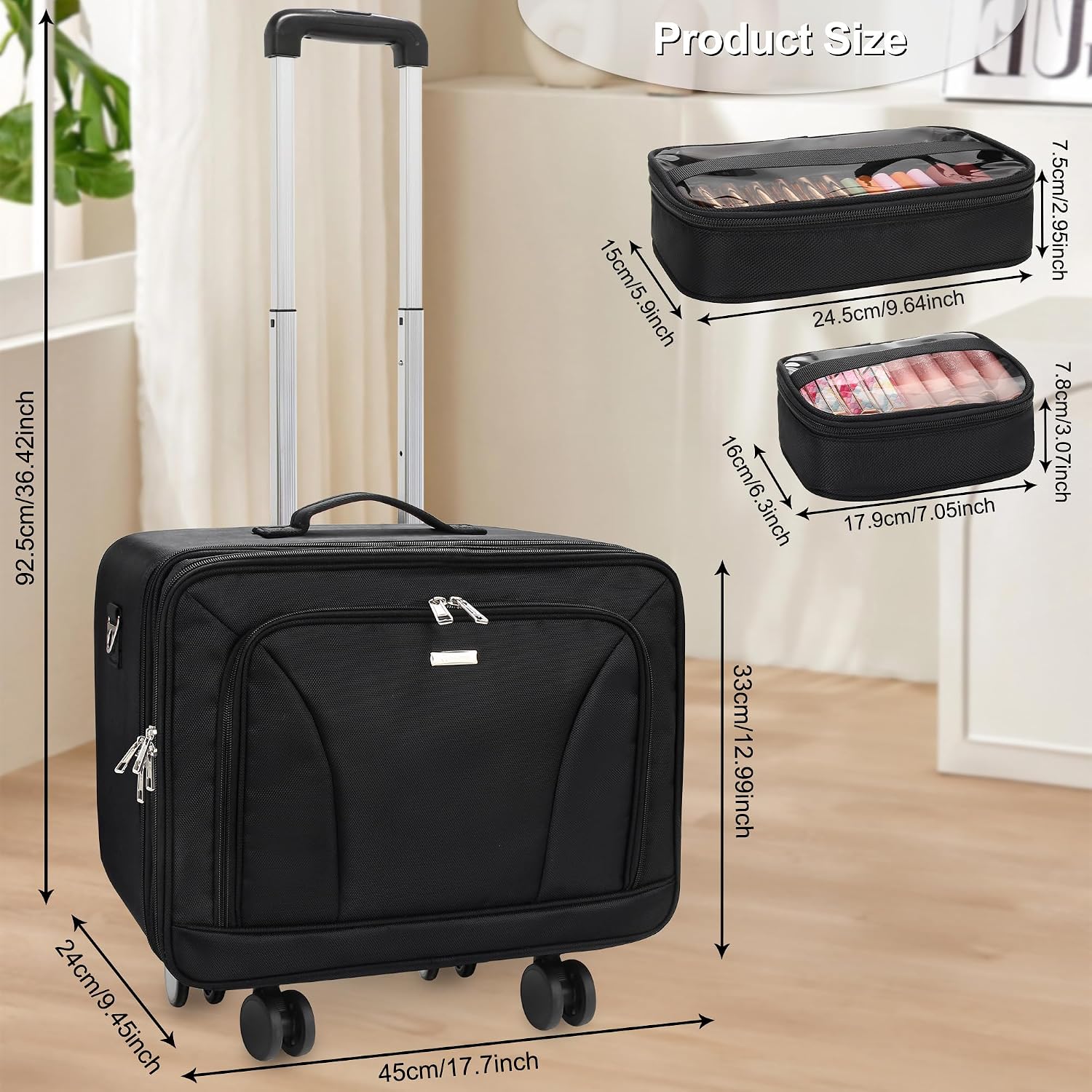 Extra Large Rolling Makeup Tra - Makeup ulasan dan harga